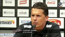 Claudinei comenta vitória do Santos