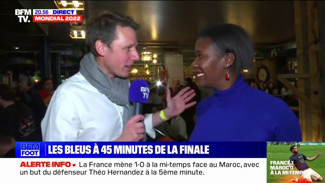 Cette supportrice franco-marocaine supporte les deux équipes en même temps