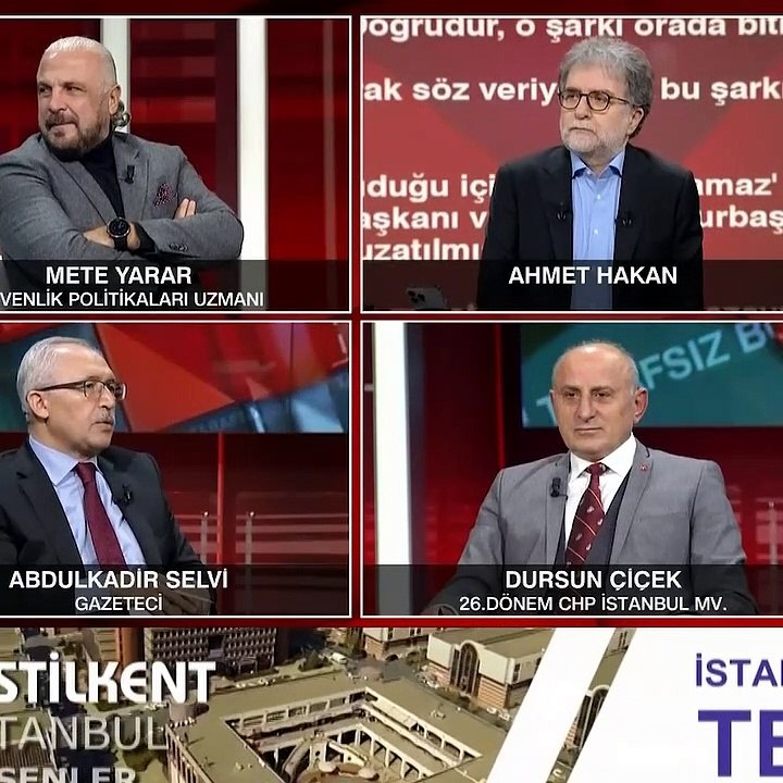 Abdulkadir Selvi: ''İbre artık Ekrem İmamoğlu’na dönmüş durumda''