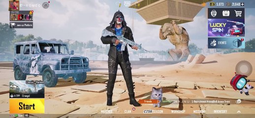 White Commander Set   Beard Are Coming _ M13 Royal Pass _PUBGM