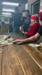 Family Plays Mouse Trap Cash Grab Game