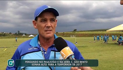 São Bento se prepara para o Paulistão e para a Série C do Brasileiro