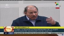 Presidente de Nicaragua recordó el legado de Fidel Castro y Hugo Chávez en la unidad latinoamericana