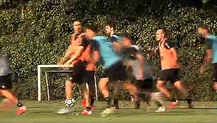 Imagens do treino do São Paulo desta terça-feira