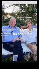 Abuela se reencuentra con su novio de hace 60 años y terminan casándose