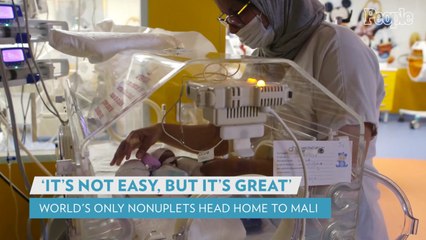 World's Only Nonuplets, 5 Girls and 4 Boys, Head Home Months After Celebrating First Birthday