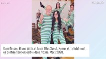 Bruce Willis malade et bien entouré : son ex Demi Moore partage des photos de leur famille recomposée