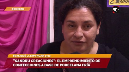 “Sandru Creaciones” el emprendimiento de confecciones a base de porcelana fría