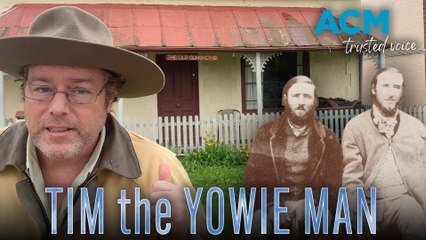 Tim the Yowie Man visits Braidwood Gunsmith's famed bolthole
