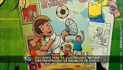 Neymar lança gibi e garante permanência no Santos