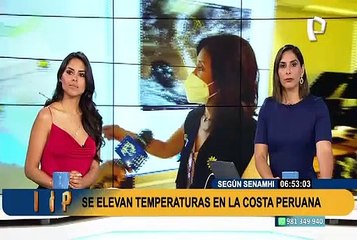 Senamhi: ola de calor ha incrementado en los últimos días en la costa