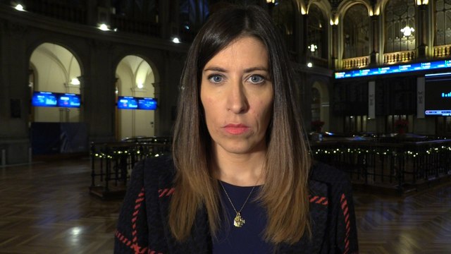 El Ibex 35 sube un 0,59 % gracias a la banca pero no alcanza los 8.200 puntos