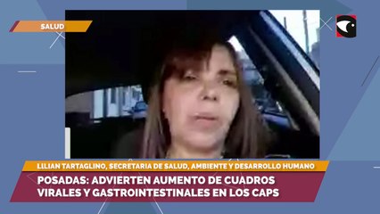 Posadas: advierten aumento de cuadros virales y gastrointestinales en los caps