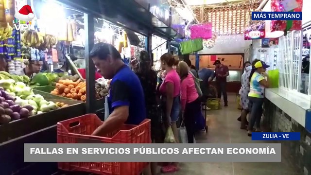 Fallas en servicios públicos afectan economía - 20Dic @VPItv