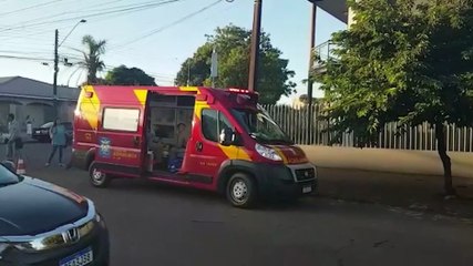 Motociclista fica ferida após acidente no Bairro Neva