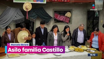 Ya se le concedió asilo político a la familia de Pedro Castillo: Marcelo Ebrard