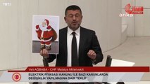 CHP'li Ağbaba'dan iktidara: Yandaşa gelince Noel Baba gibisiniz 'HO HO HO'