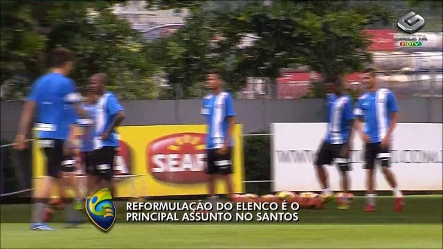 Reformulação no elenco é o principal assunto no Santos