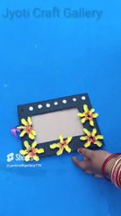 Unique Photo Frame with Pista shell #shorts #shortvideo #diy #viralvideo #youtube #photoframecraft