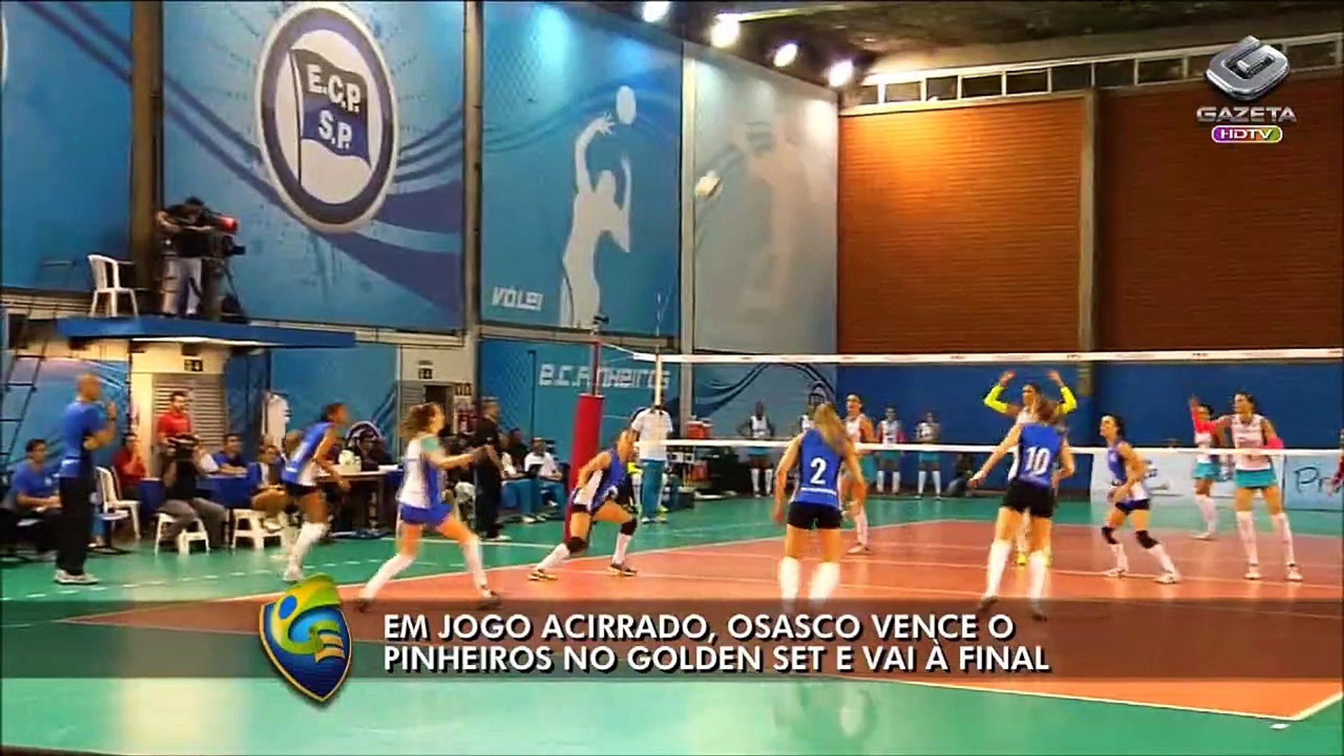 Osasco vence o Pinheiros e é campeão paulista de vôlei pela 17ª