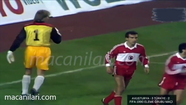 Austria 3-2 Turkey [HD] 02.11.1988 - 1990 World Cup Qualifying Round 3rd Group 5th Match