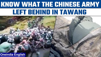 Video herunterladen: Tawang Clash: Here is what Chinese army left behind after being dragged away | Oneindia News *News