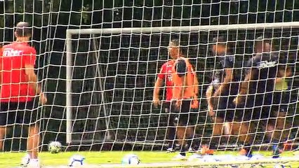 Imagens do treino do São Paulo desta segunda-feira