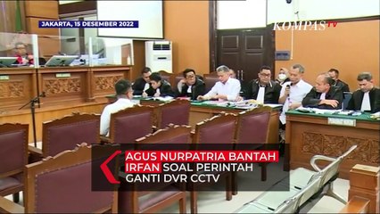 Tegas! Agus Nurpatria Bantah Kesaksian Irfan Widyanto soal Perintah Ganti DVR CCTV Duren Tiga