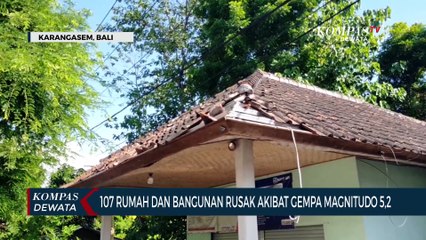 107 Bangunan Rusak Akibat Gempa Magnitudo 5,2