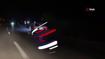 Adana'da karayolunda şoke eden olay! Belinden aşağısı yerlerde sürüklenerek gitti