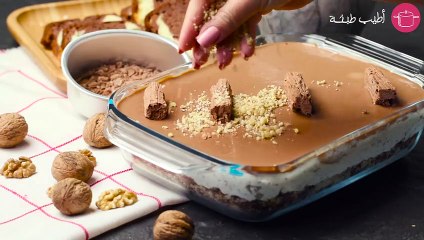 بالفيديو، حلى الفليك بالكيك الجاهز