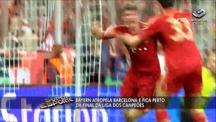 Assista aos gols da goleada do Bayern na Liga dos Campeões