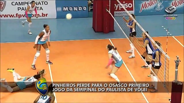 Osasco vence Pinheiros no paulista de vôlei feminino