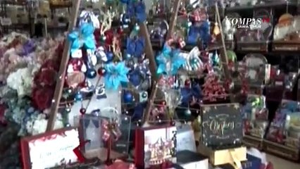 Paket Parsel Kemasan Kotak Ornamen Natal Ramai Pesanan