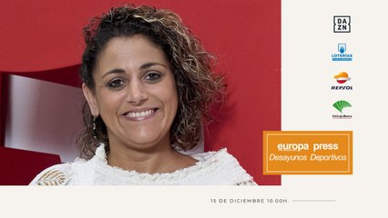 Desayuno Deportivo Europa Press con la presidenta de la LIga de Fútbol Femenina, Beatriz Álvarez