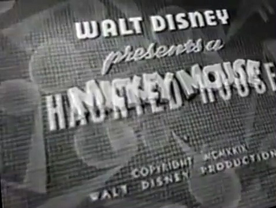 Mickey Mouse Sound Cartoons (1929) - Haunted House