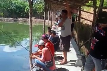 Mancing Mania! Kini Kolam Pemancingan Bati & Bang Yan Resmi Dibuka di Prabumulih