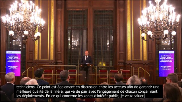 Vœux de l’Arcep 2023 : discours de Jean-Noël Barrot, ministre délégué chargé de la transition numérique et des télécommunications