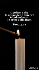 Cartello stradale natalizio: “Gettiamo via le opere delle tenebre e indossiamo le armi della luce”