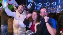 Mondial: joie des supporters des Bleus après la qualification en finale