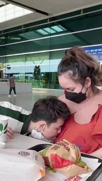 Múi Xù bật khóc khi phải “chia tay” Bi Bảo sang Mỹ sinh con một mình