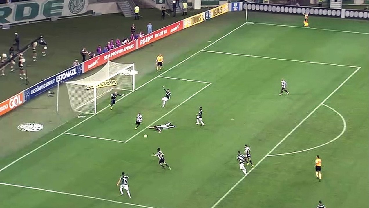 Confira o gol de empate do Santos contra o Palmeiras