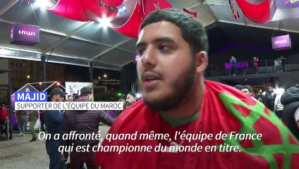 Mondial: les supporters du Maroc saluent le parcours des Lions de l'Atlas