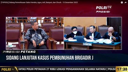 Sidang Lanjutan Kasus Pembunuhan Brigadir J