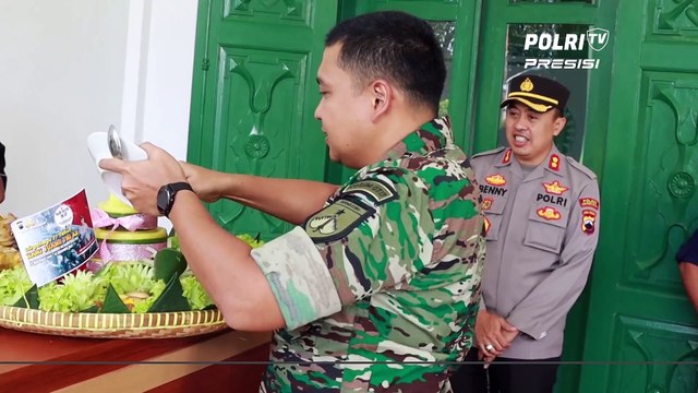 Kapolres Grobogan Beserta Jajarannya, Ramai-Ramai Menggeruduk Kodim 0717/Grobogan
