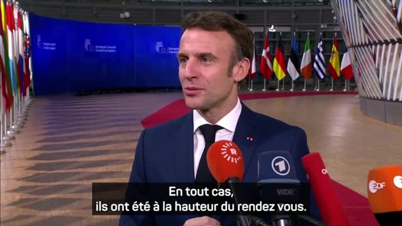 France - Macron : "Je croise les doigts pour dimanche"