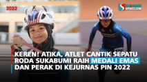 Keren! Atika, Atlet Cantik Sepatu Roda Sukabumi Raih Medali Emas dan Perak di Kejurnas PIN 2022