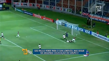 São Paulo sai derrotado da Argentina
