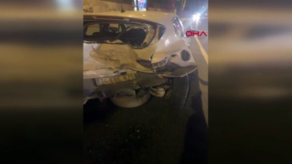 ABD İstanbul Başkonsolosu'nun eşi kaza yaptı! Resmi plakalı araç pert oldu