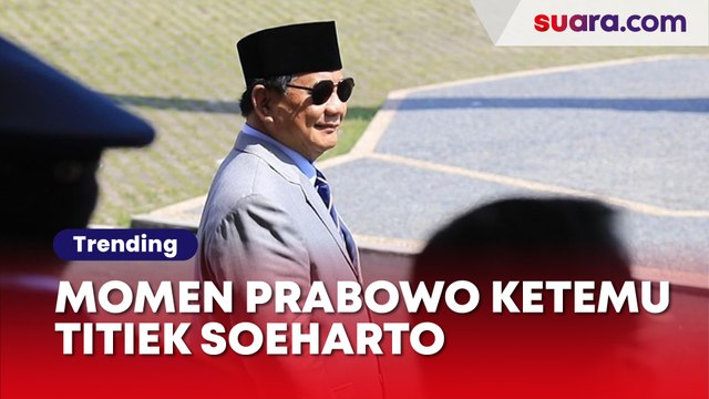 Momen Prabowo Ketemu Titiek Soeharto Bikin Netizen Baper, Nadiem Makarim Disuruh Minggir